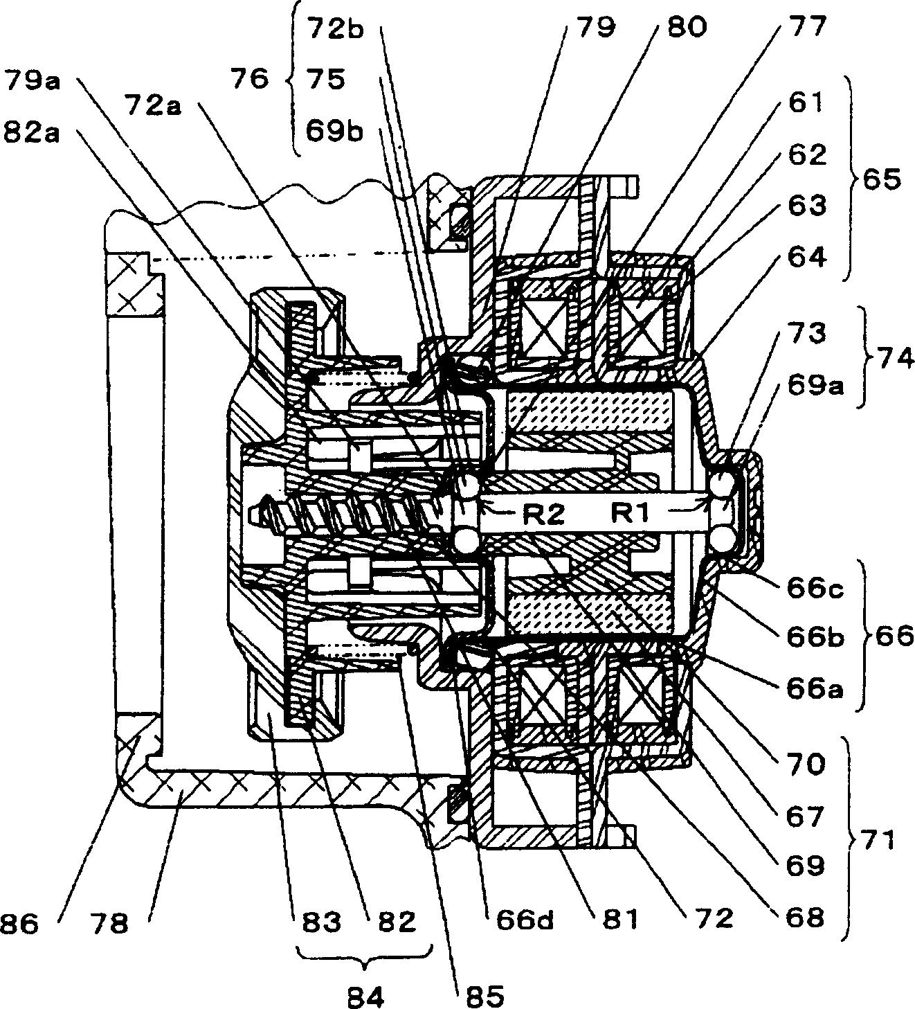 Break valve and its assembly method