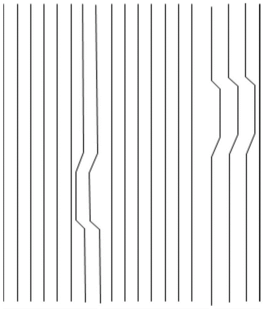 Device and method for identifying creases in banknotes