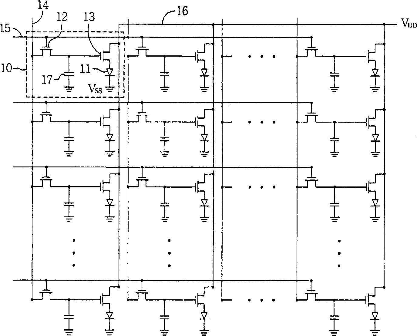 Organic electroluminesent panel