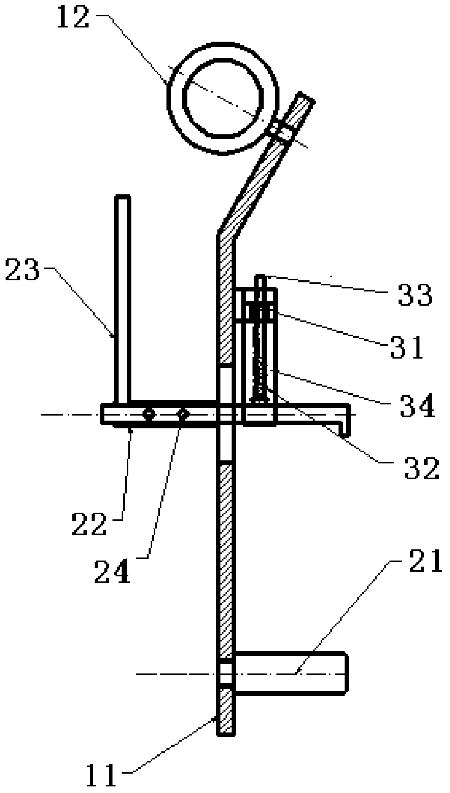 Belt pulley lifting appliance of engine