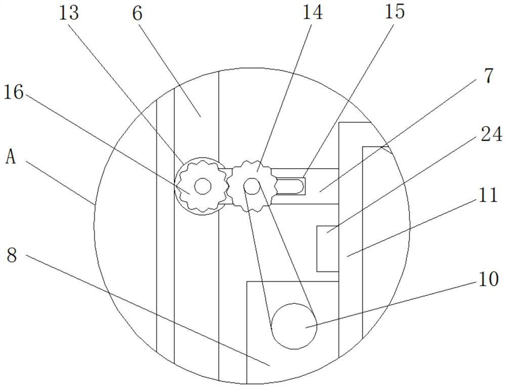 An elevator fall protection device