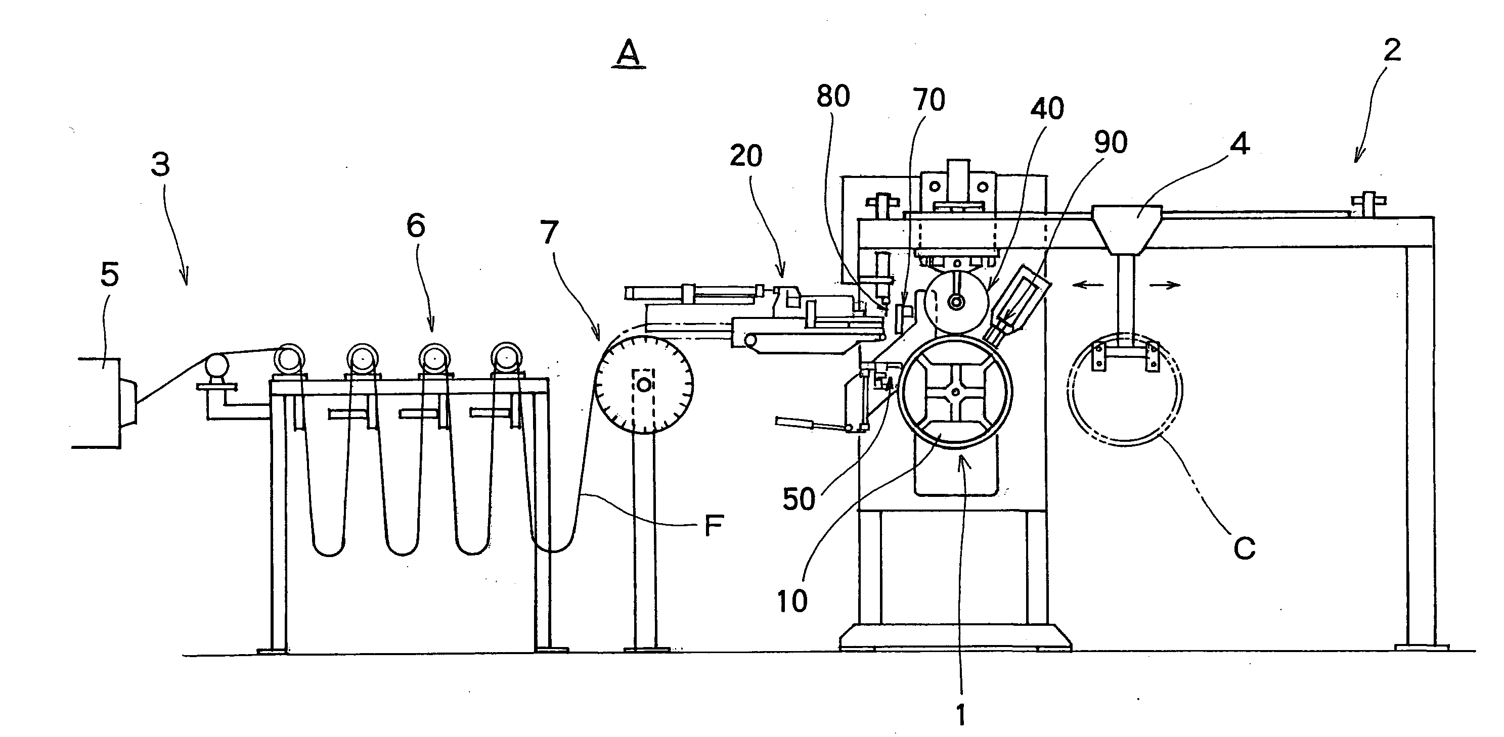 Method of and apparatus for manufacturing a tire bead