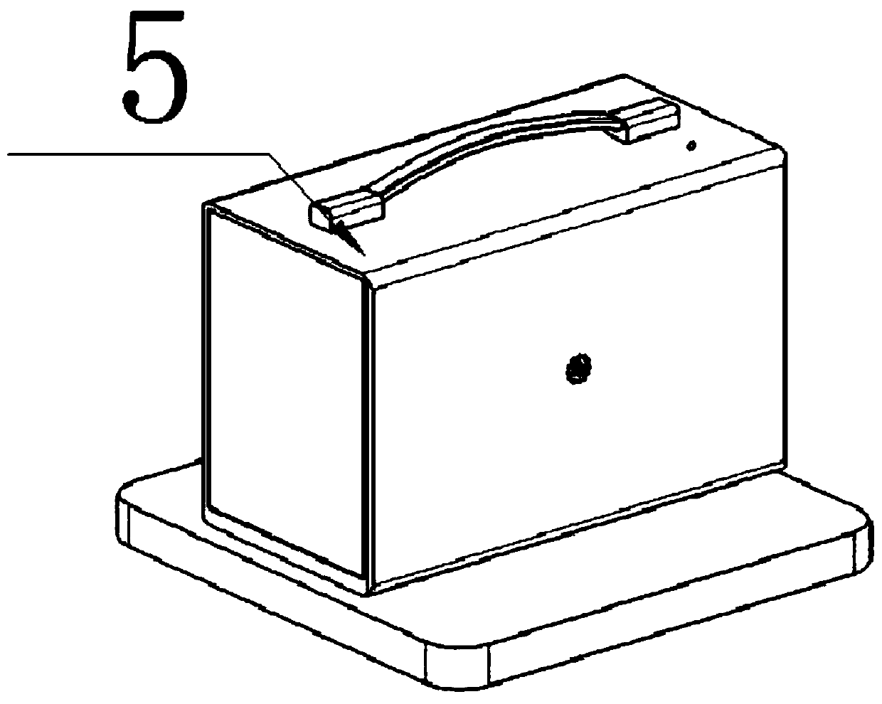 Method for performing pressure pipeline leakage point positioning by using detector