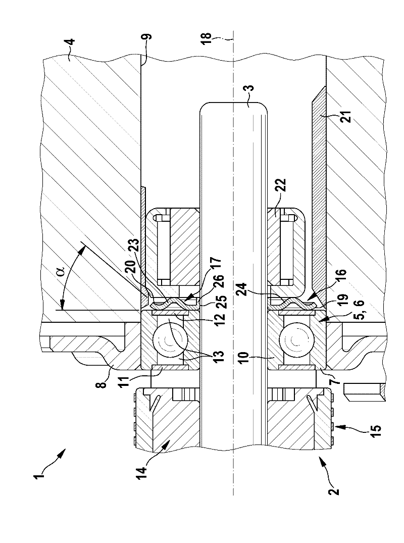 Electric machine, hydraulics unit