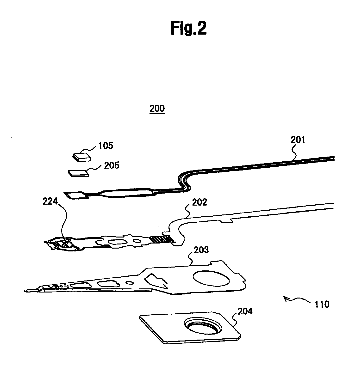 Microactuator, head gimbal assembly, and disk drive device