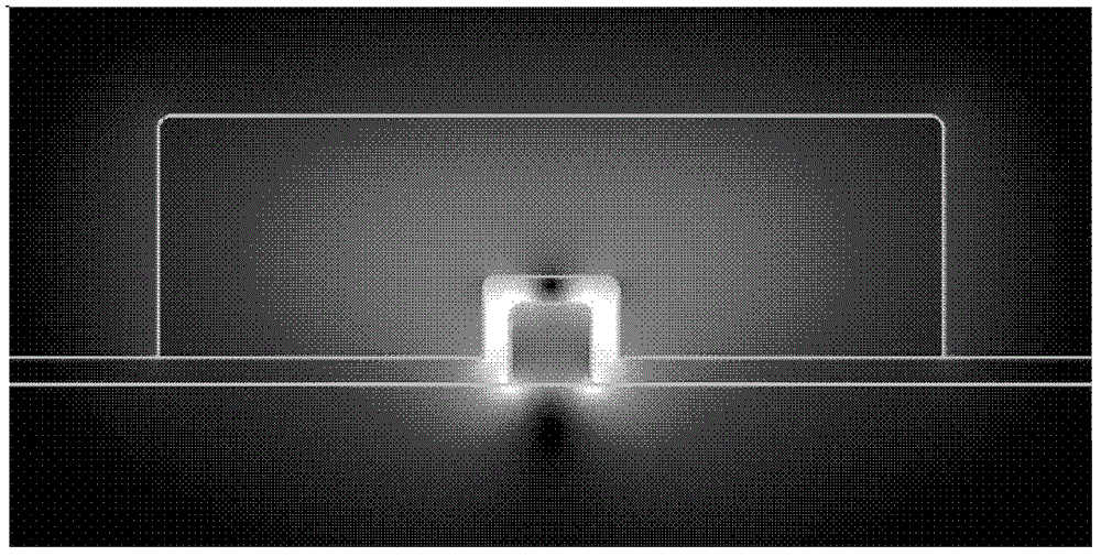 Low-threshold-value surface plasma laser device