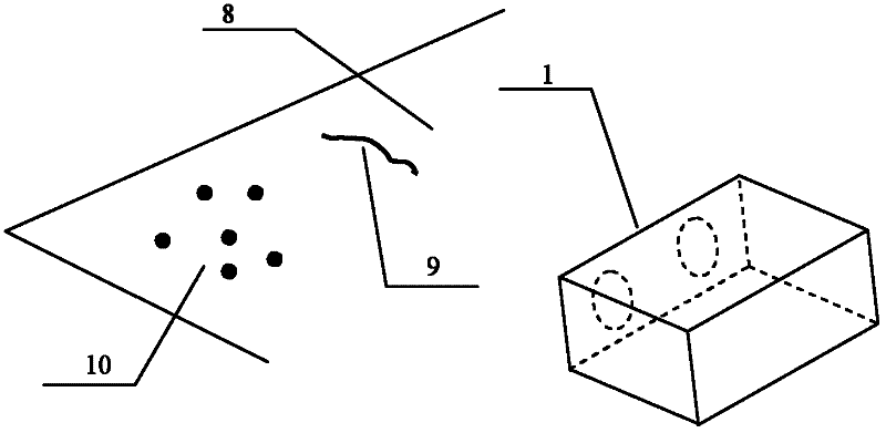 Stereoscopic vision on-line detection method for surface crack of stretched aluminum alloy plate