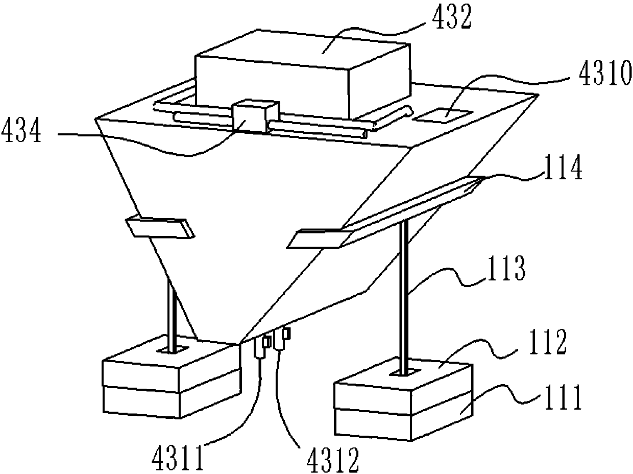 Seed growth experimental device combining screening, disinfection and cleaning