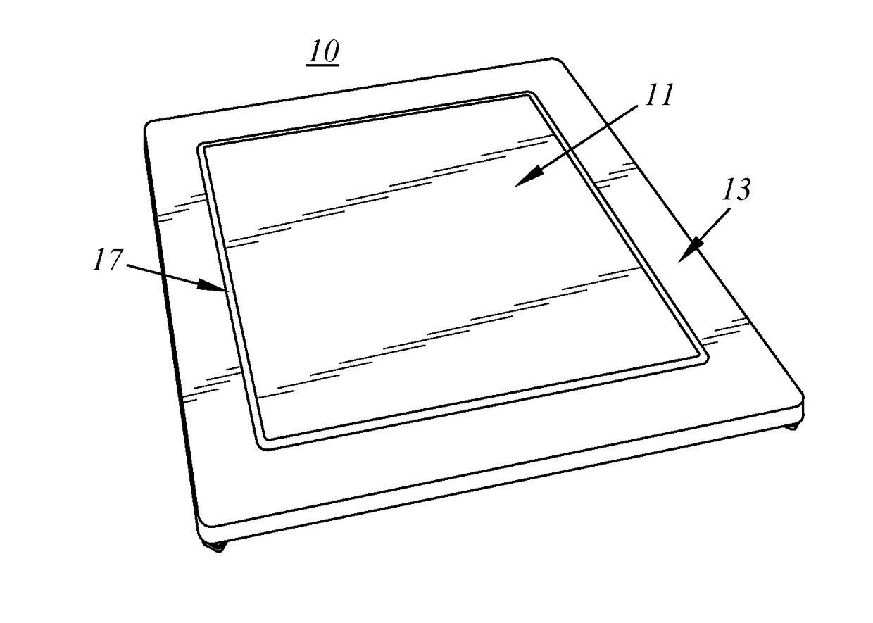 Magnetic latching system with inflatable seal