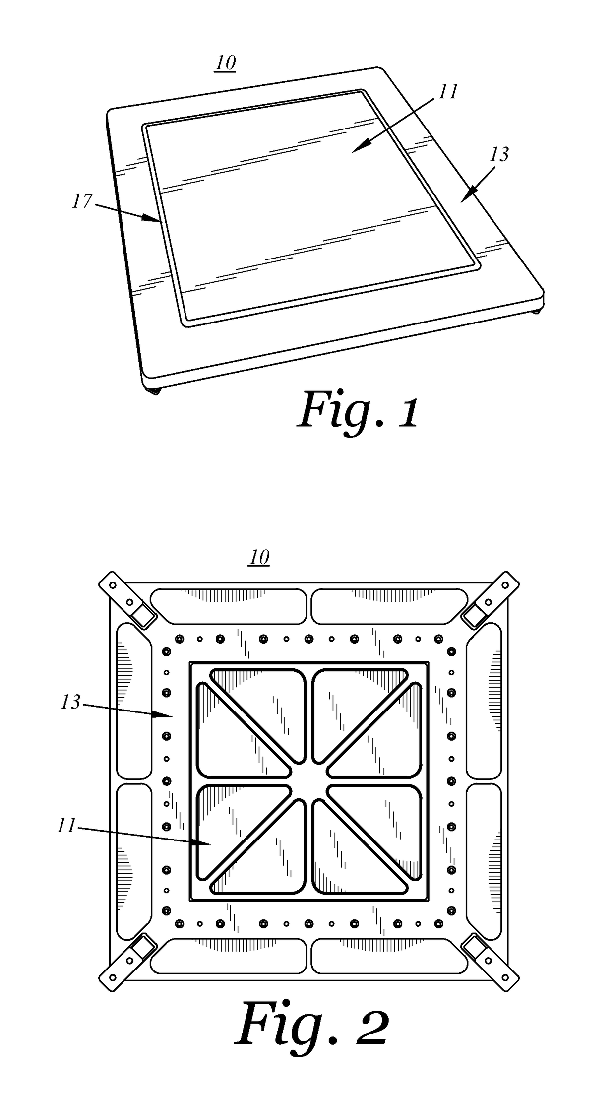 Magnetic latching system with inflatable seal