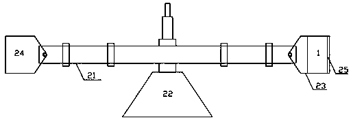 Overweight force field vibration-table loading device