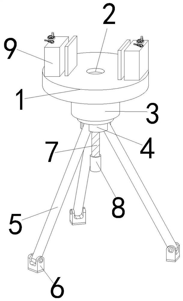 Automatic distance measuring support for construction engineering