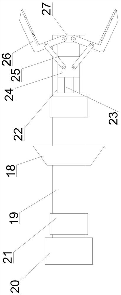 A fixed bracket for motor production