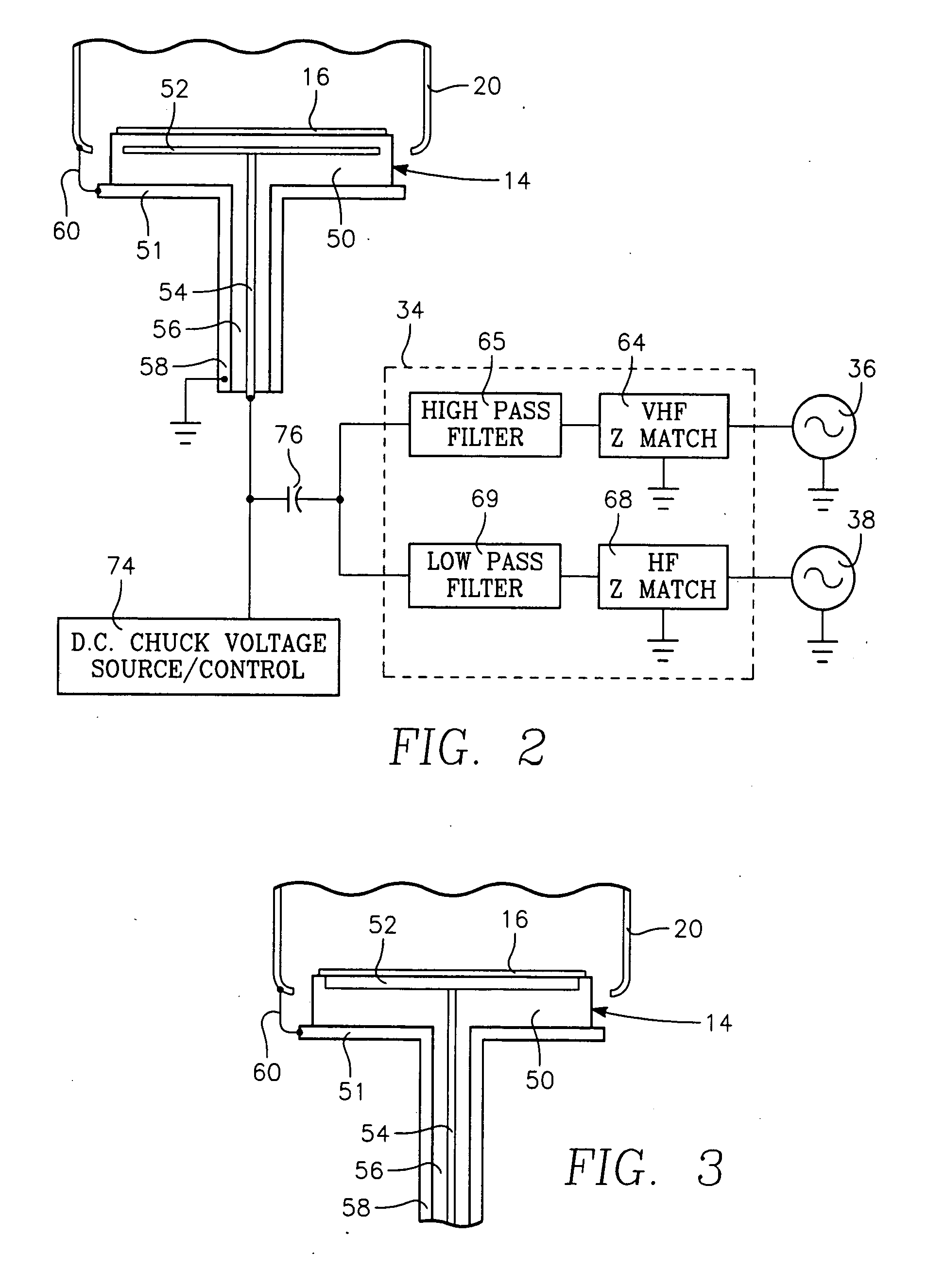 Physical vapor deposition plasma reactor with RF source power applied to the target