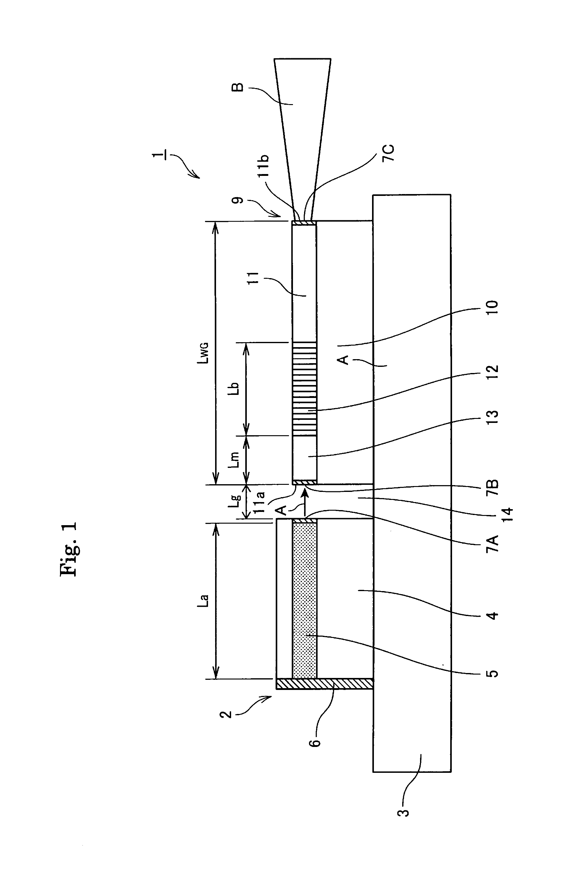 Grating Element and External-Resonator-Type Light Emitting Device