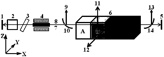 A multipolarized periodic terahertz parametric oscillator