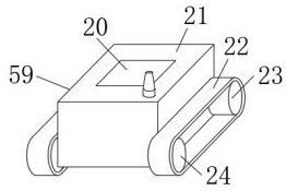 A dust suppression device for coal mining