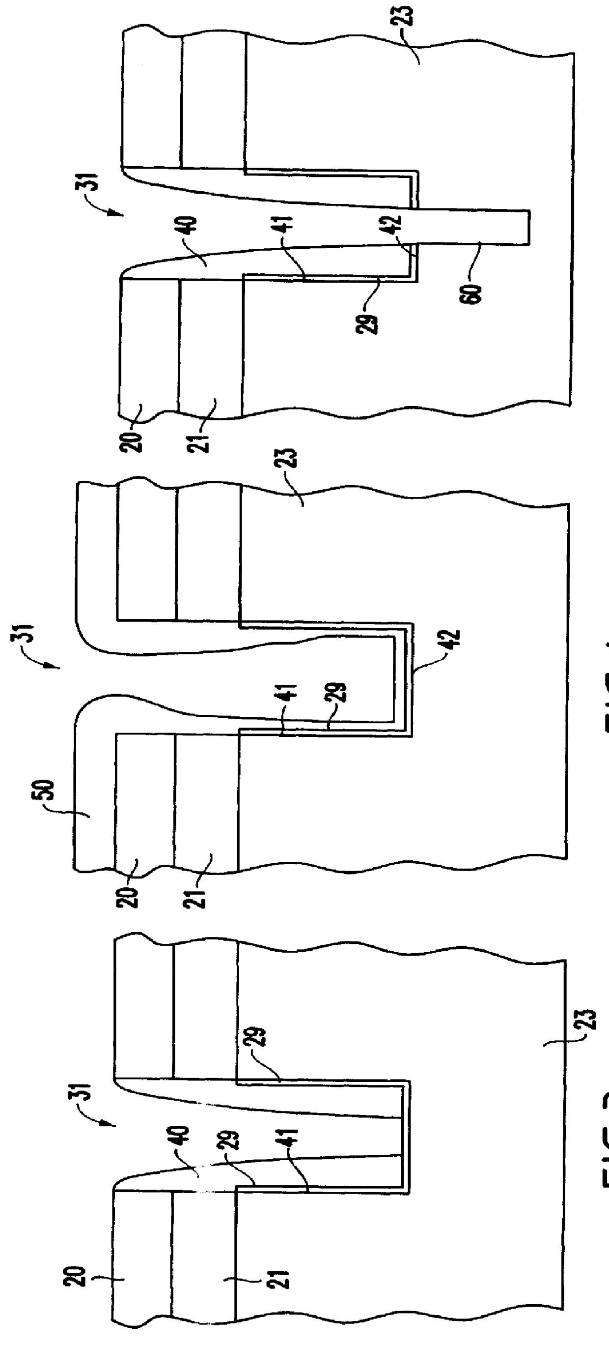 Shallow trench isolation method utilizing combination of spacer and fill