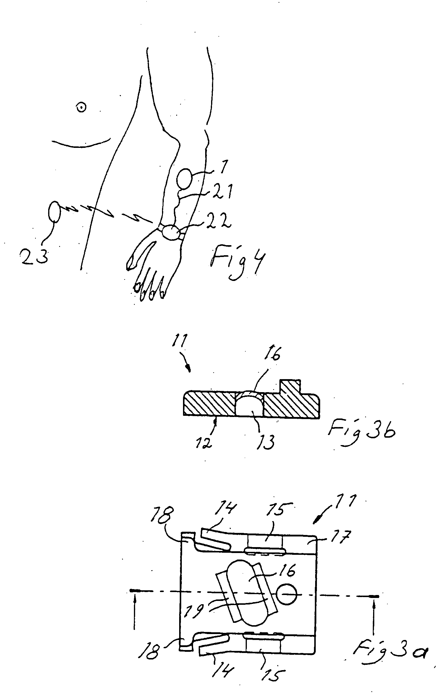 Sensor unit and method for sensing a blood related parameter and system including such a sensor unit