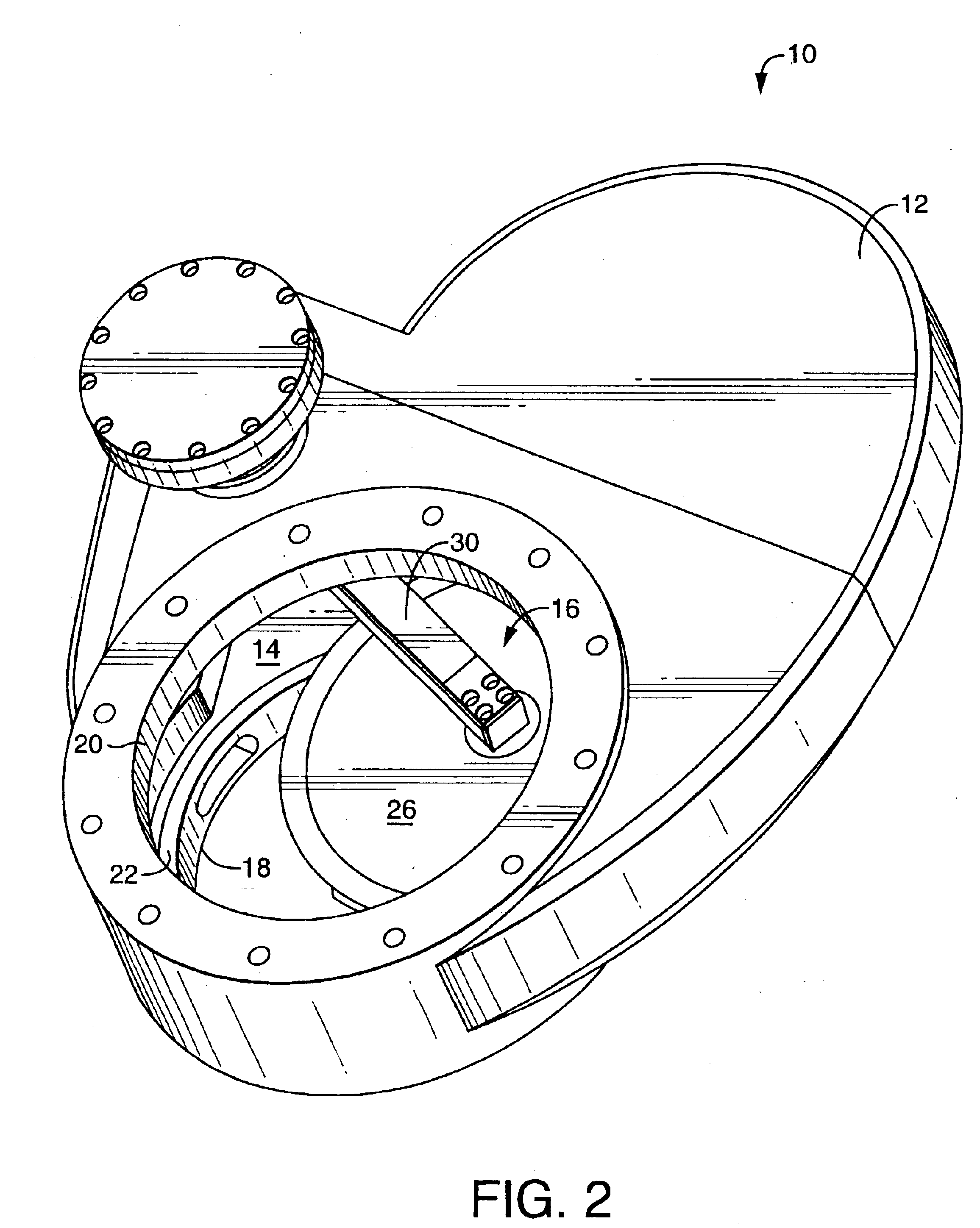 Pendulum valve assembly