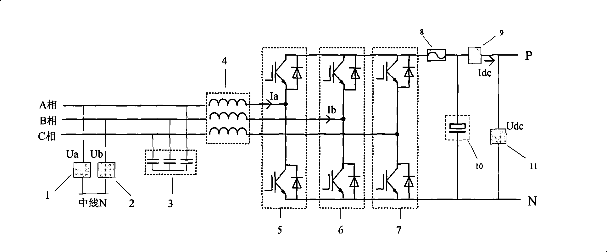 Traction power supply equipment based on PWM rectifier and control method