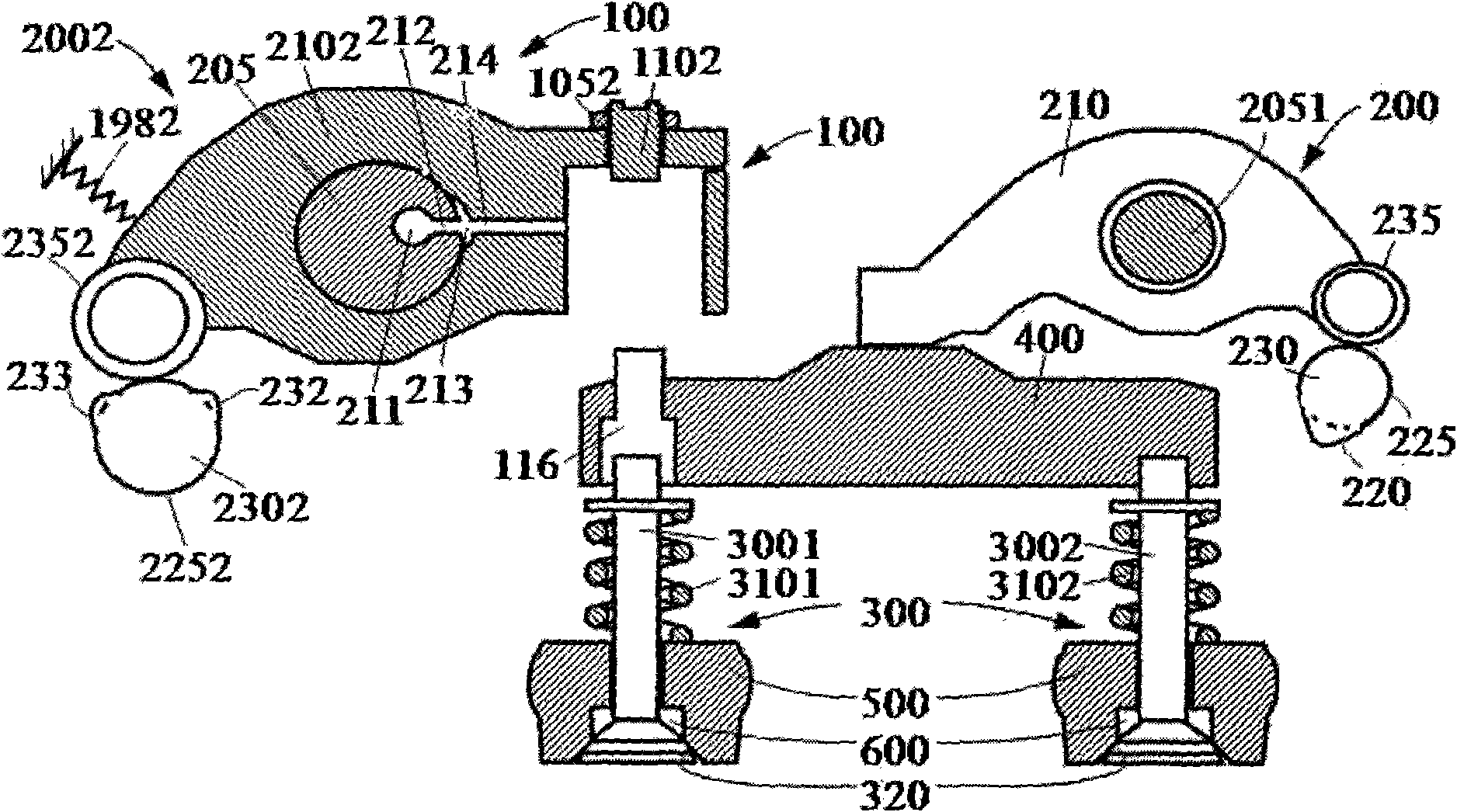 Improved structure of engine brake device
