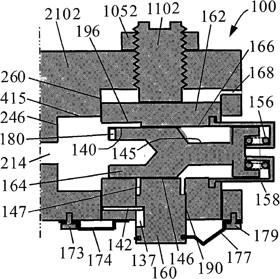 Improved structure of engine brake device