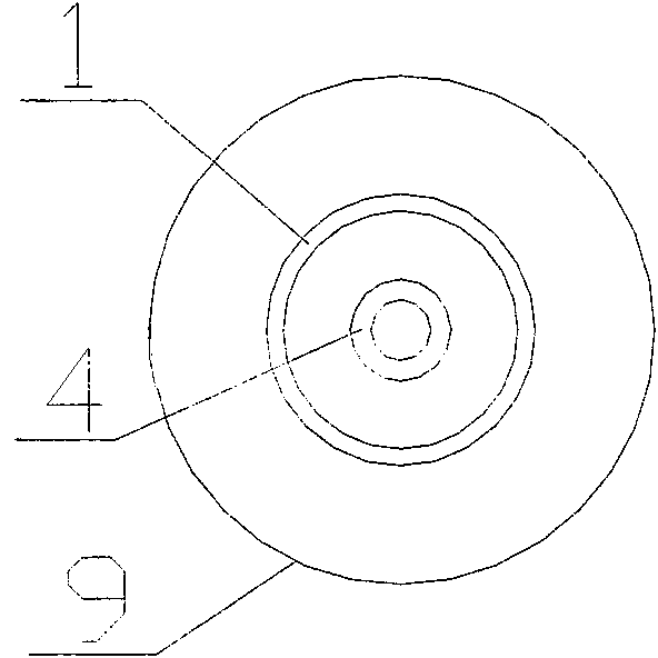 Double-crucible directional solidification device