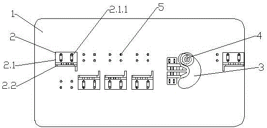 Hoop bending machine fixture