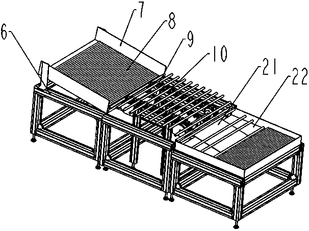 An automatic assembly device and assembly method for a light strip of an LED lamp tube