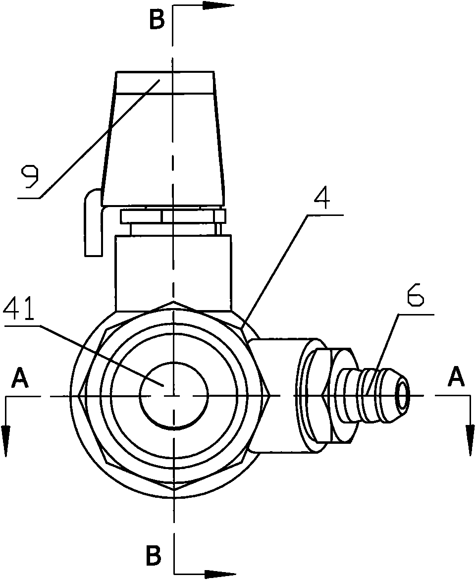 Safe antifreeze ball valve