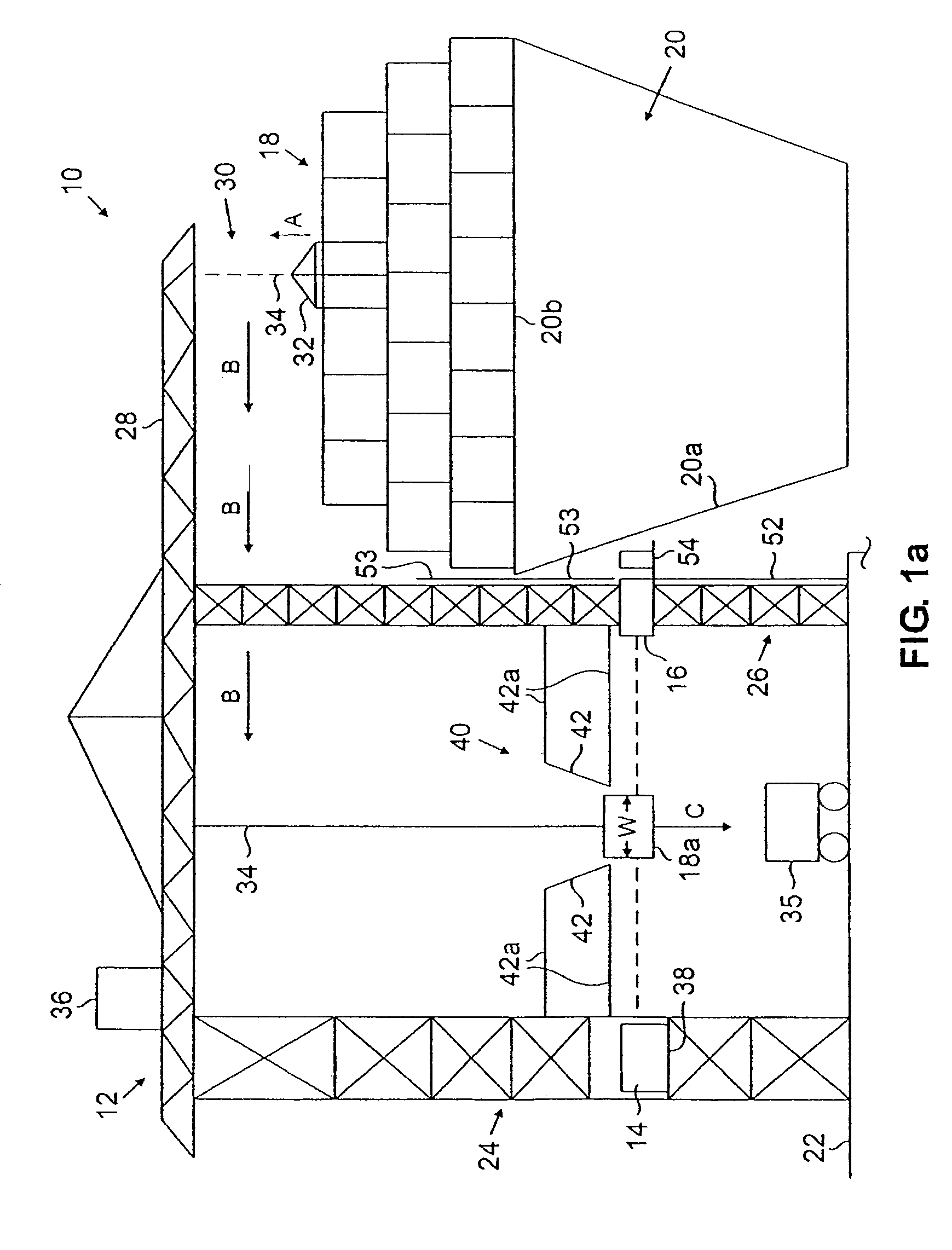 Rotating carriage assembly for use in scanning cargo conveyances transported by a crane
