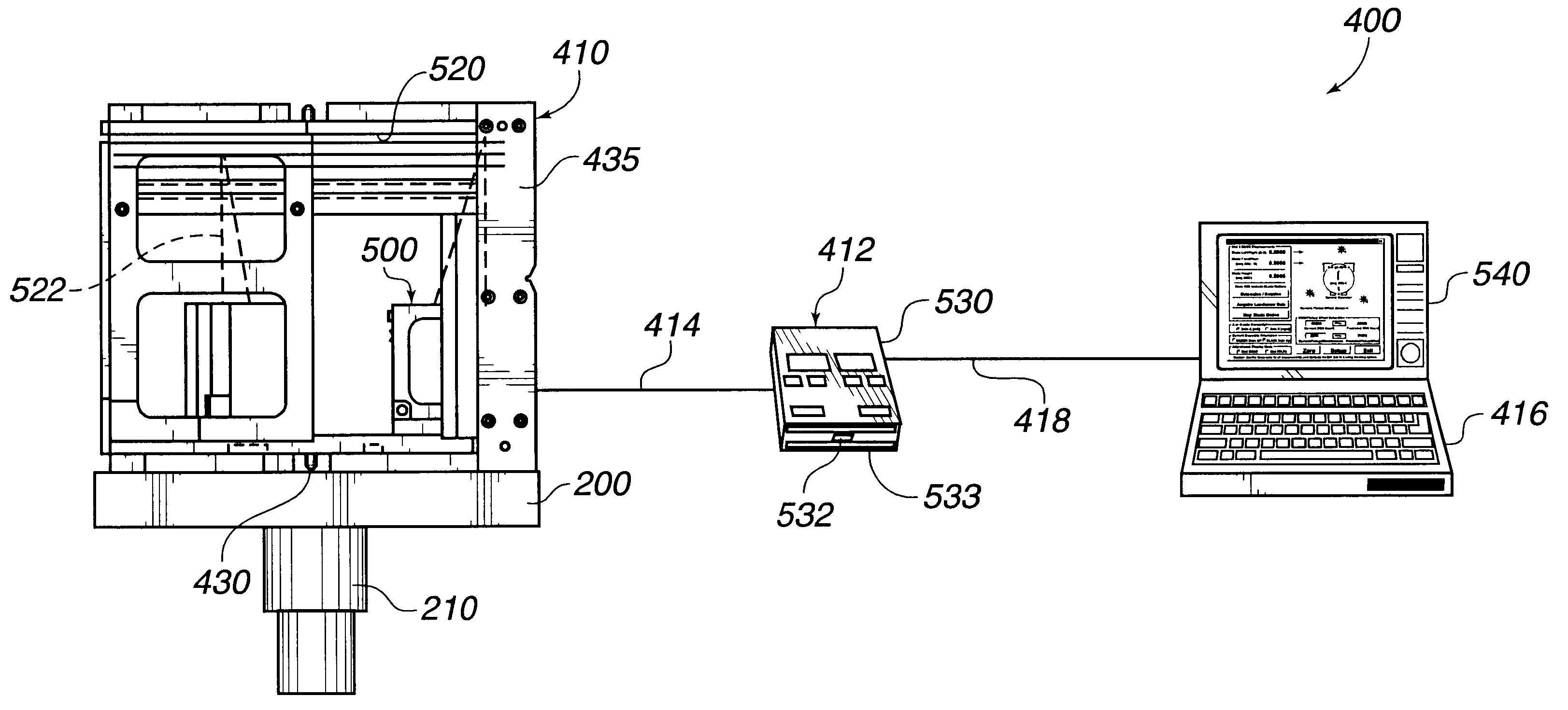 Apparatus for alignment of automated workpiece handling systems