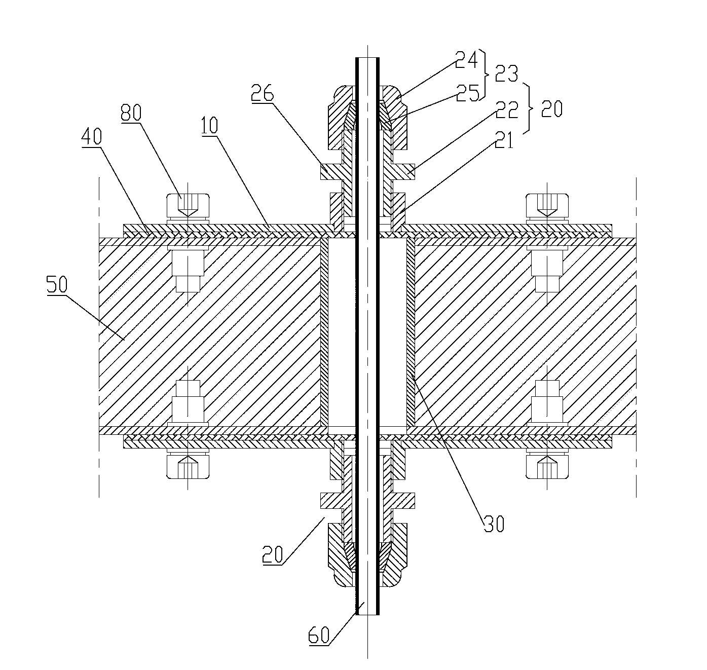 Heat-insulating sealing device and air conditioner