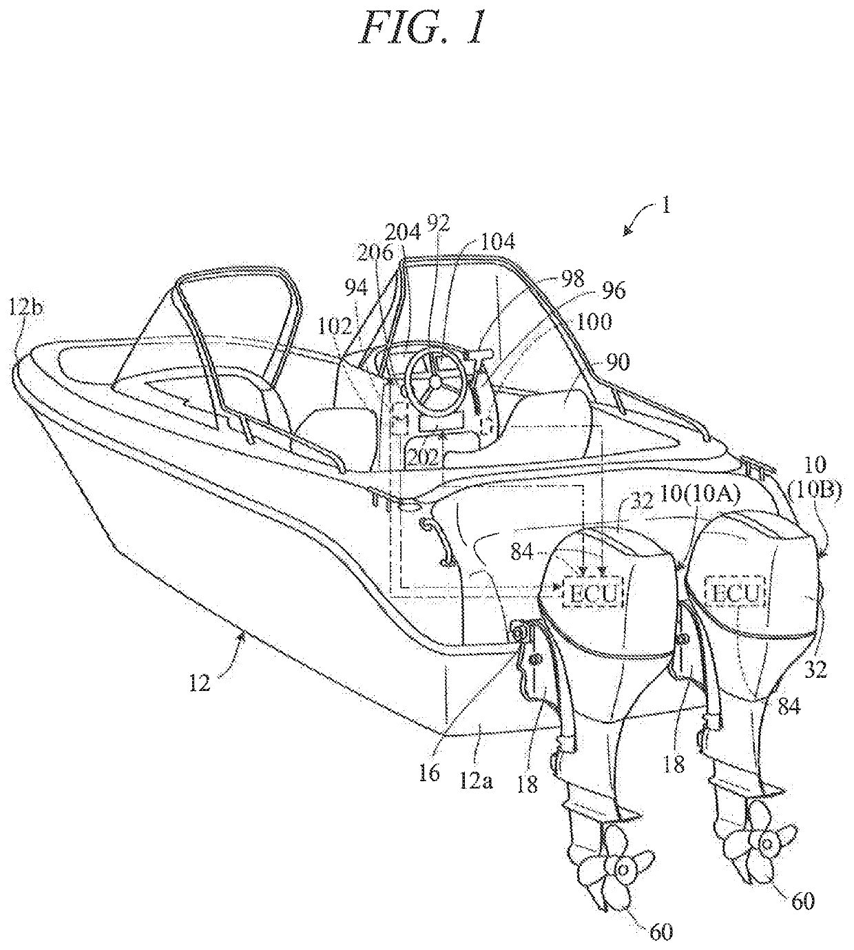 Boat navigation assist system, and navigation assist apparatus and server of the system