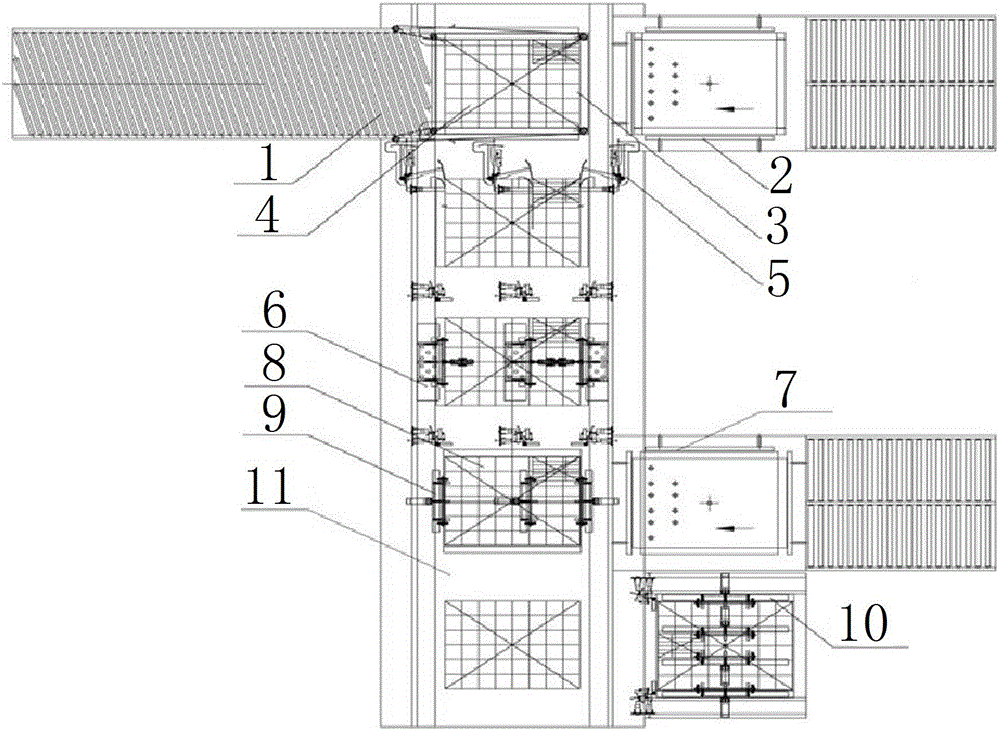 Full-automatic lid and tray type opening, packing and sealing integrated machine