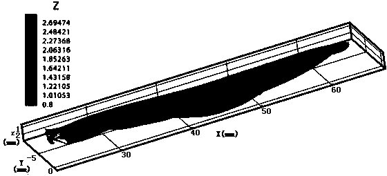 Method for generating three-dimensional model of corrugation structure of dragonfly wing