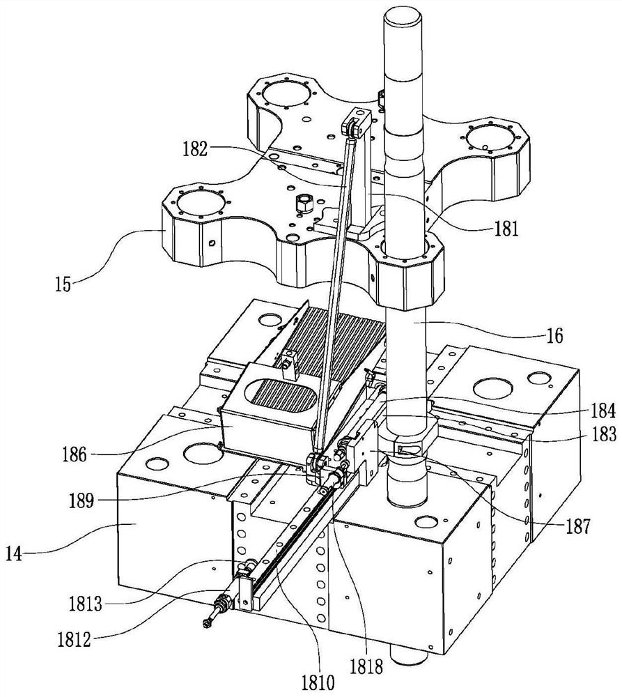 Valve hot punching equipment