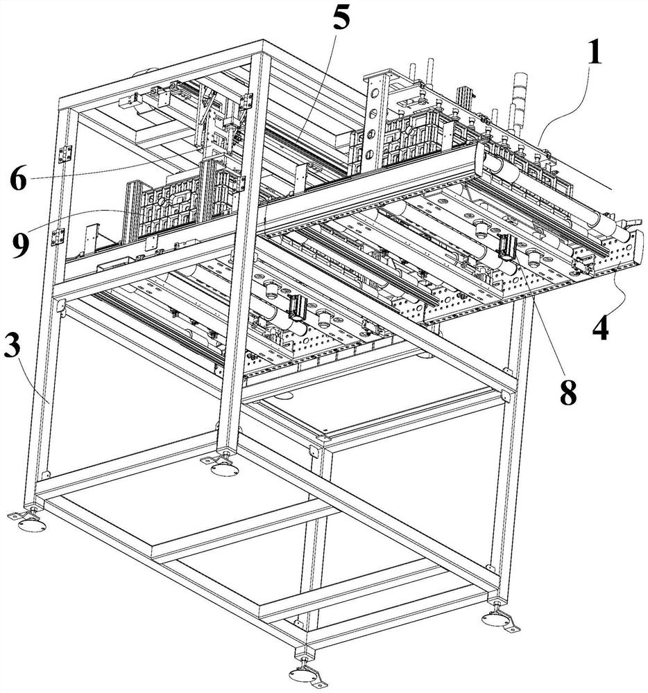 Efficient nail pulling equipment for lithium battery