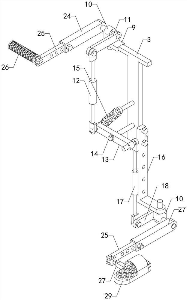 Rehabilitation device for sequela of apoplexy