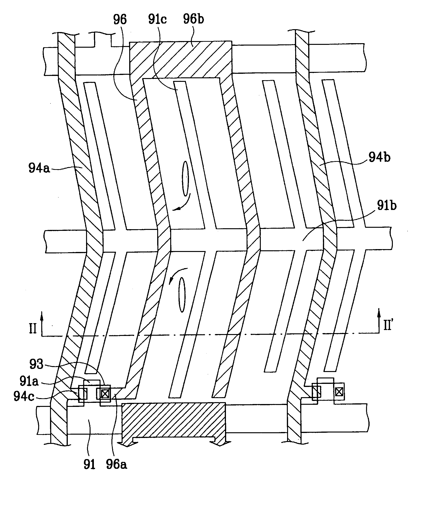 In-plane switching mode LCD device and method for fabricating the same