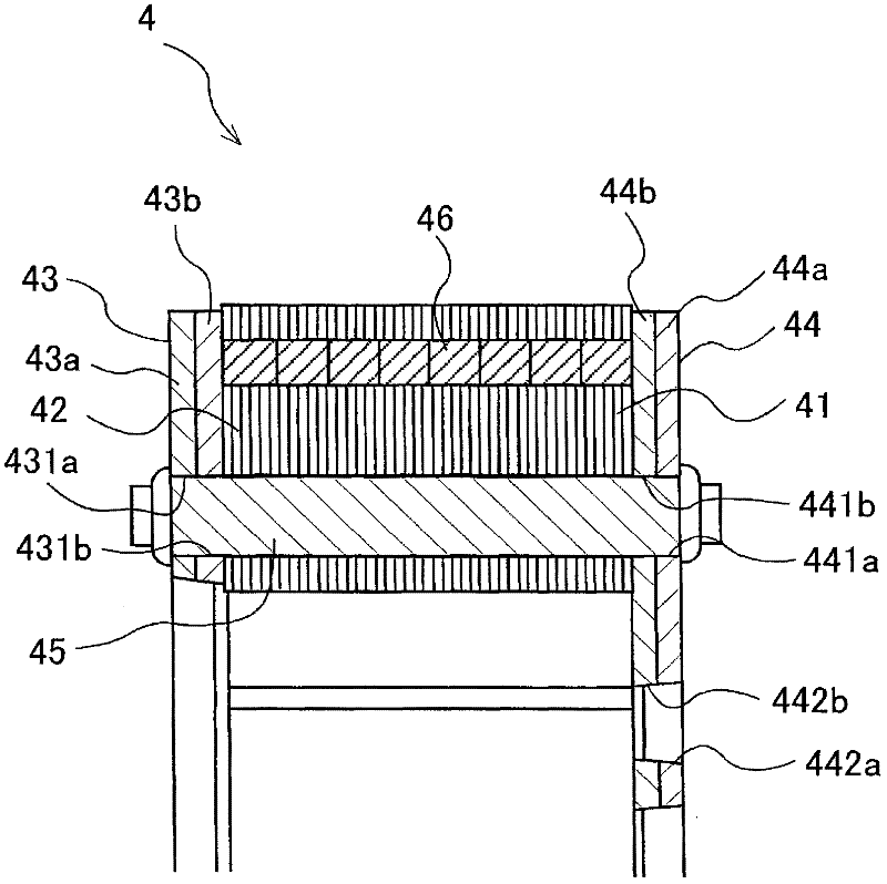 Rotor for rotary electric machine