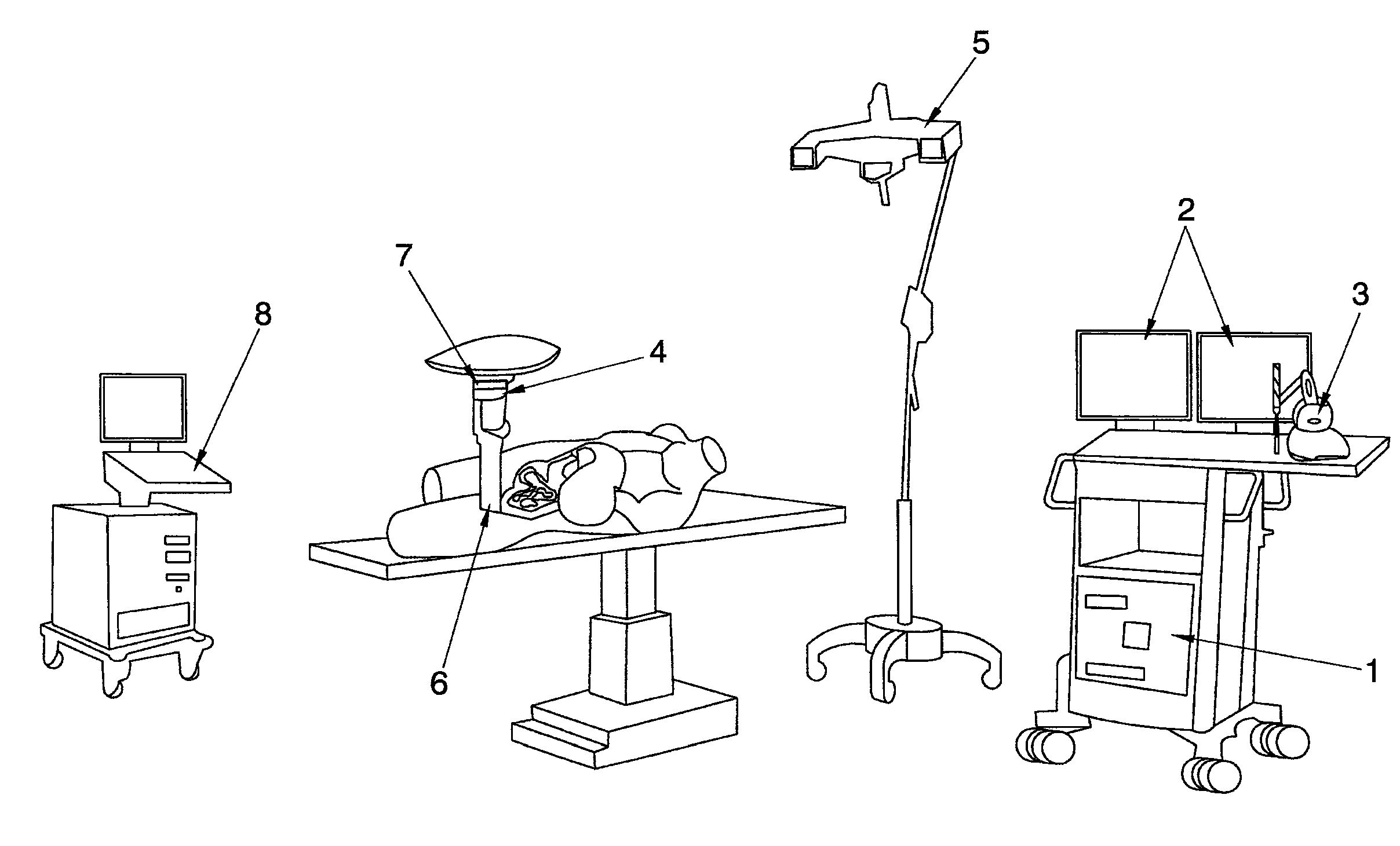 Planning system for intraoperative radiation therapy and method for carrying out said planning