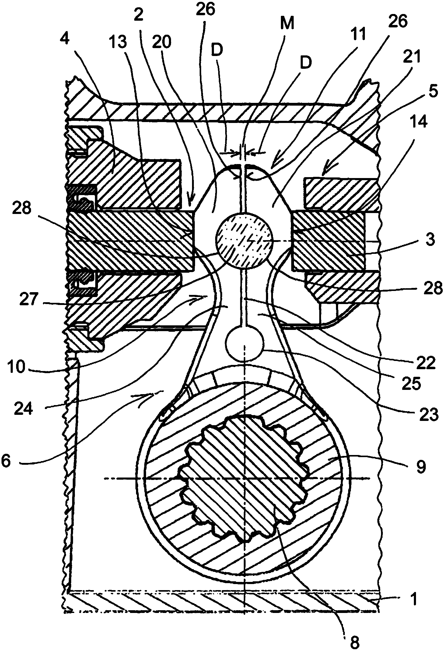 Shifting-force support device