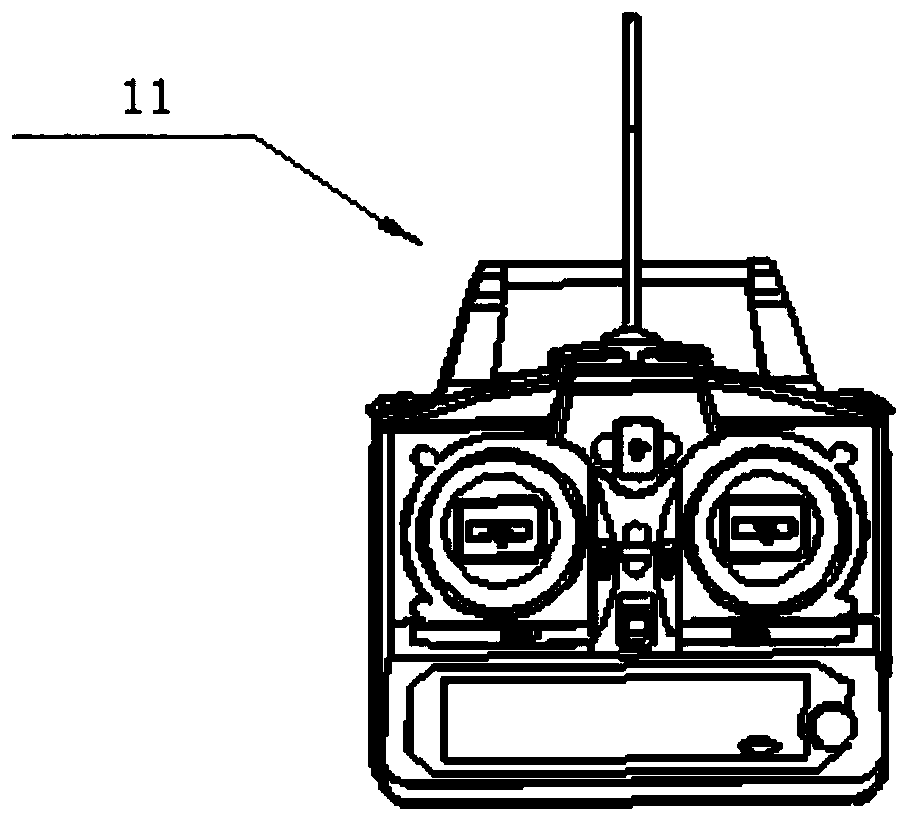 Chimney detection equipment assisted by unmanned aerial vehicle and detection method