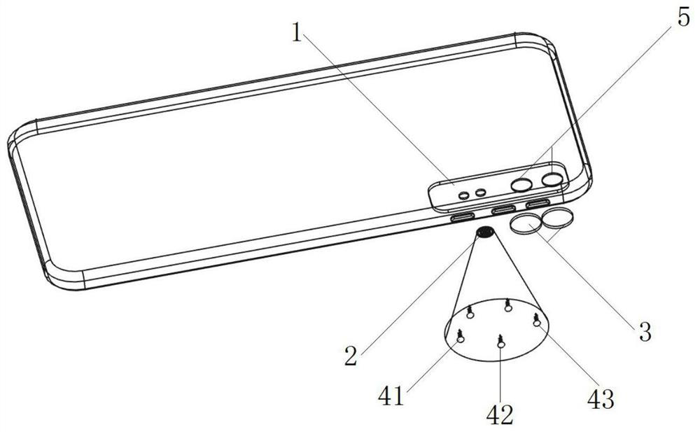 Biological detection method and device based on mobile phone