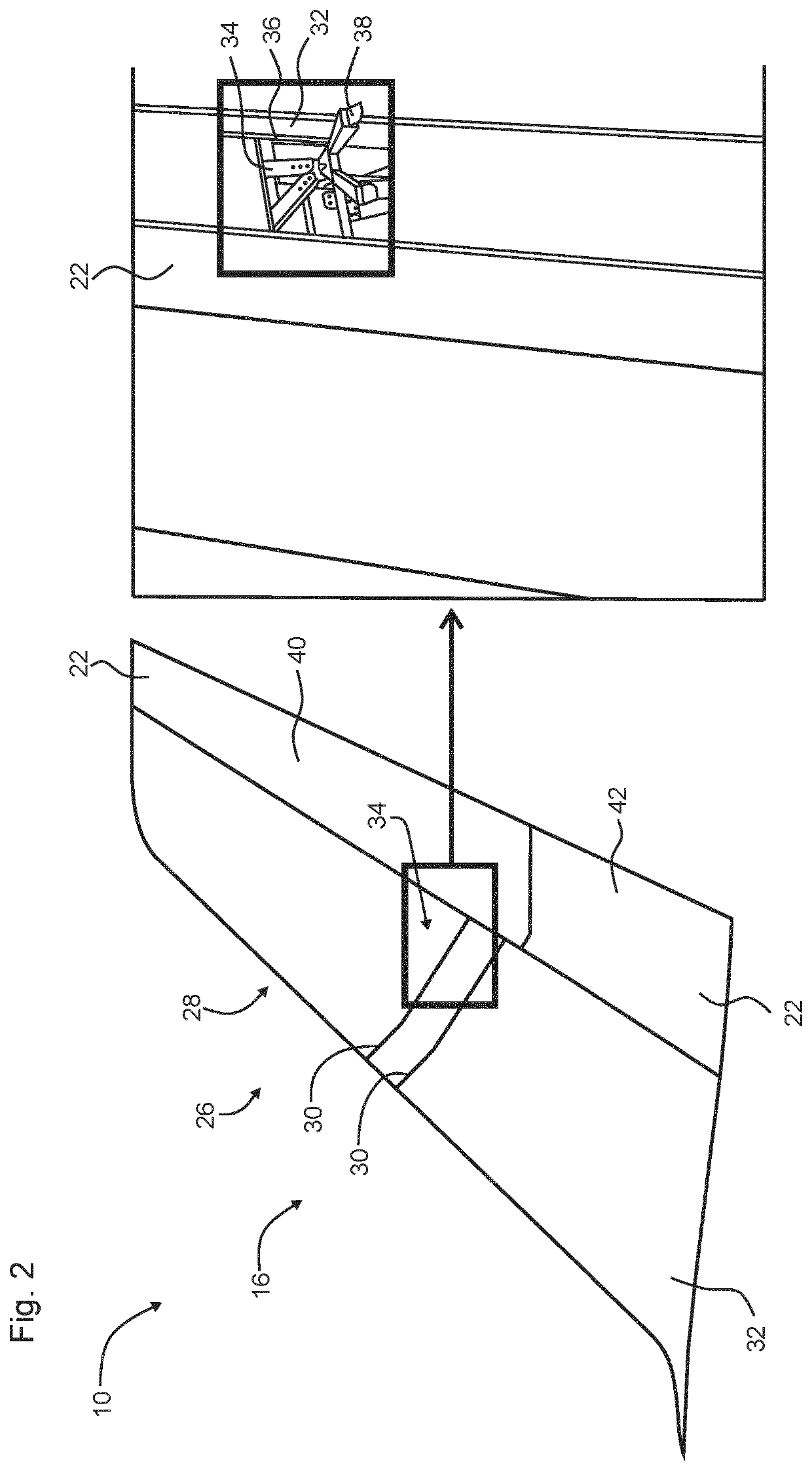 Antivibration kit-of-parts and parts therefor, airfoil structure and aircraft provided therewith