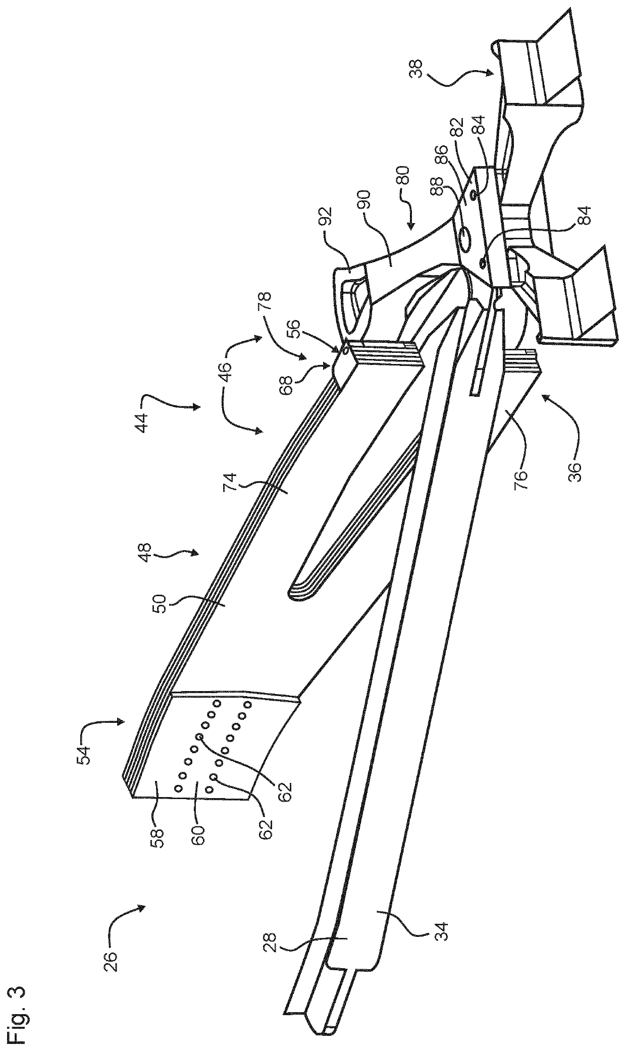 Antivibration kit-of-parts and parts therefor, airfoil structure and aircraft provided therewith