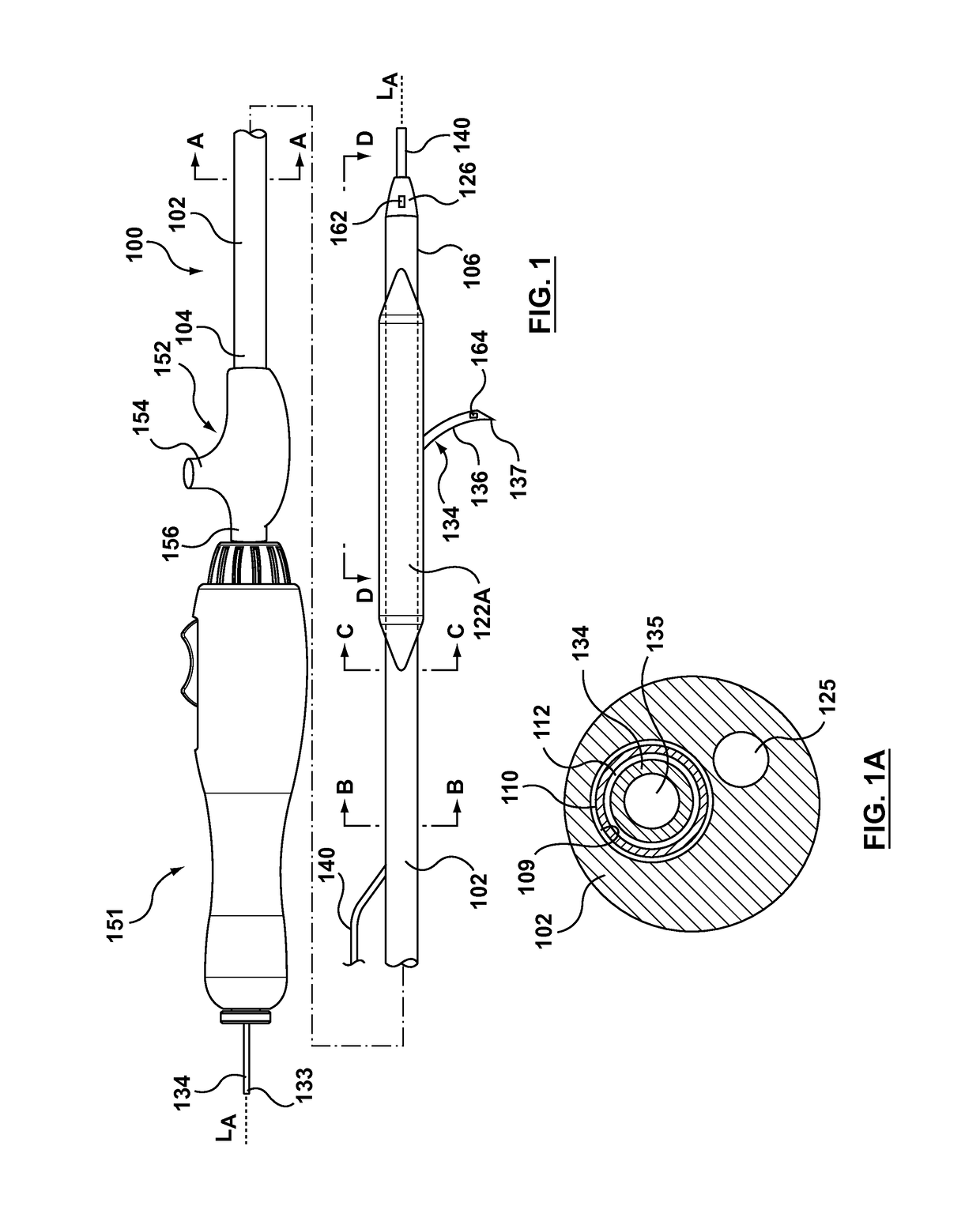 Occlusion bypassing apparatus with a re-entry needle and a stabilization tube
