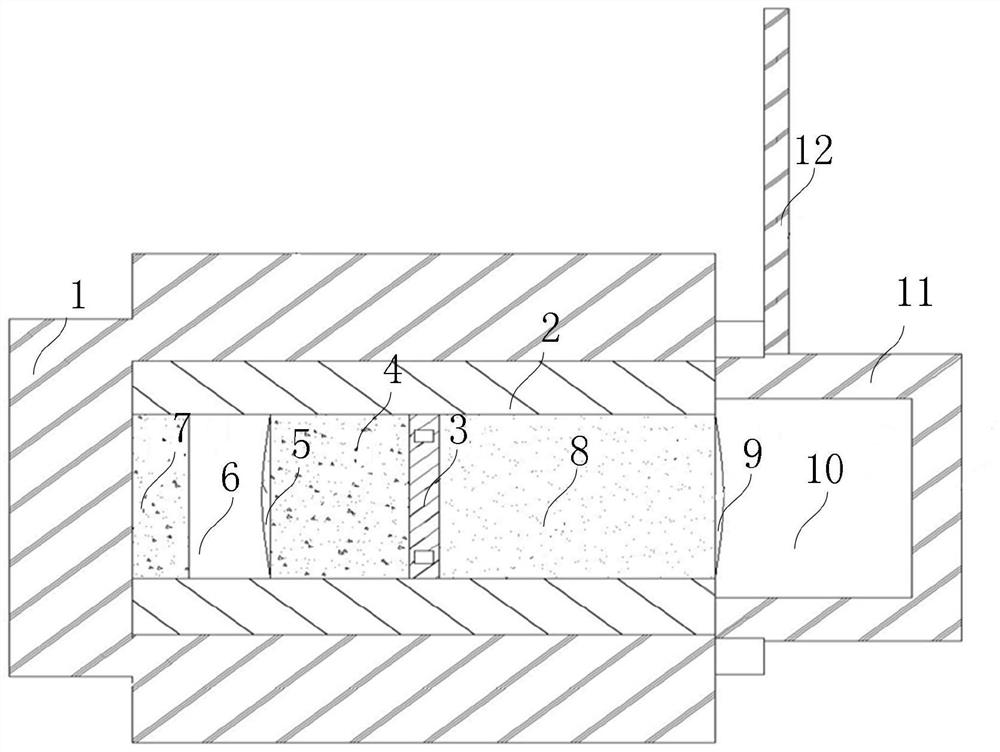 Thermal neutron reference radiation device with double radiation fields